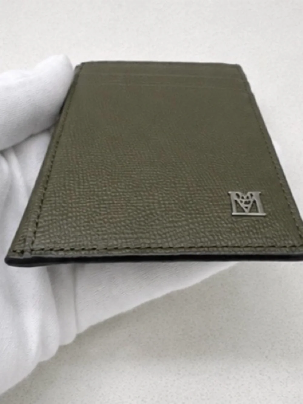 MCM Card Holder - Olive Green